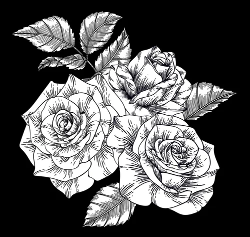 Цветочная композиция 004 (розы) 