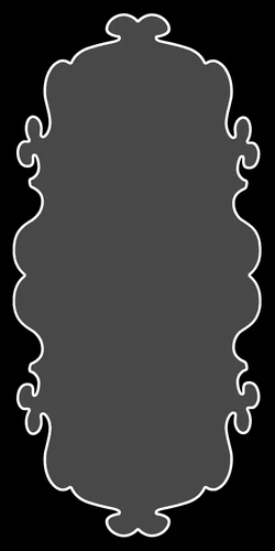 Рамка фигурная